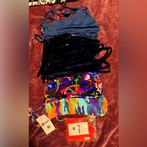 Fused Hawaii tops and bottoms